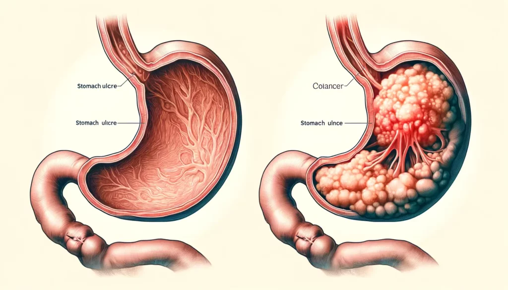 زخم معده و سرطان معده