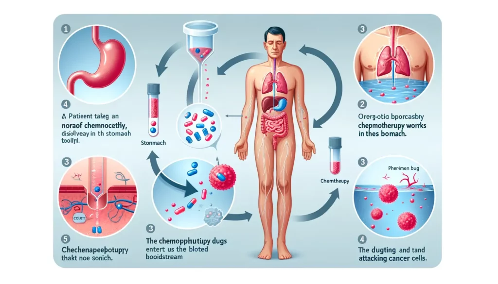 نحوه کار شیمی درمانی خوراکی