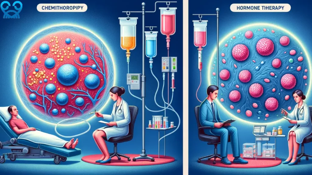 تفاوت شیمی درمانی و هورمون درمانی