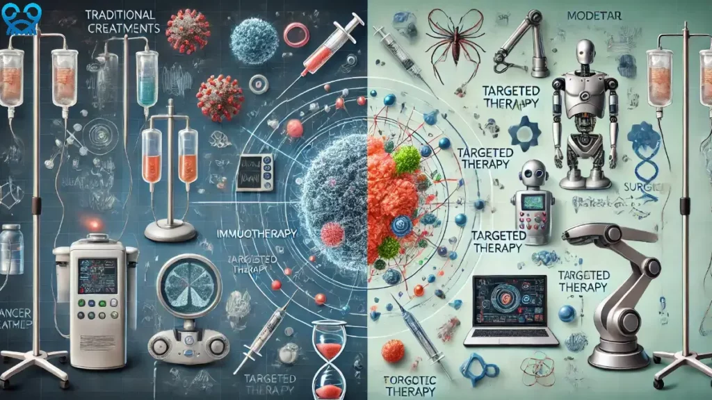 تفاوت بین درمان سنتی و درمان‌های جدید سرطان چیست؟