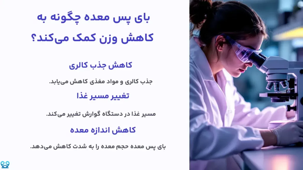 بای پس معده چگونه به کاهش وزن کمک می‌کند؟