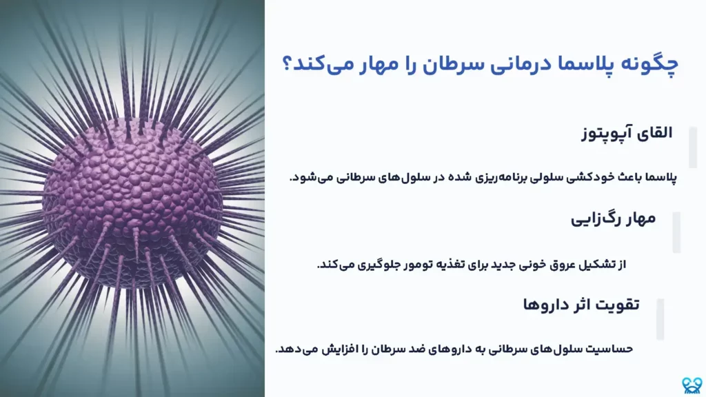 چگونه پلاسما درمانی سرطان را مهار می‌کند؟
