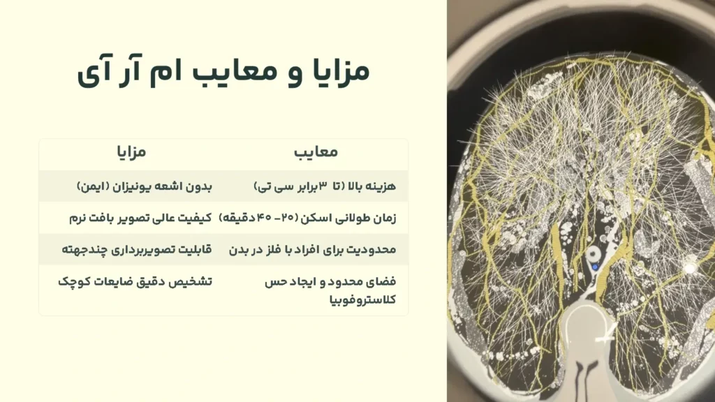 تفاوت بین سی تی اسکن و ام آر آی