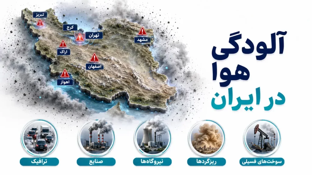 هوای آلوده در ایران