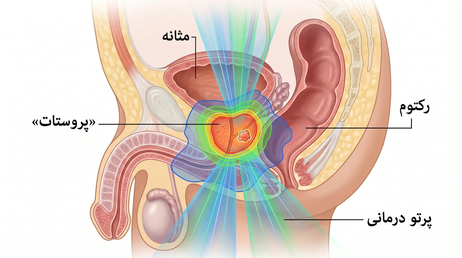 پرتودرمانی در سرطان پروستات